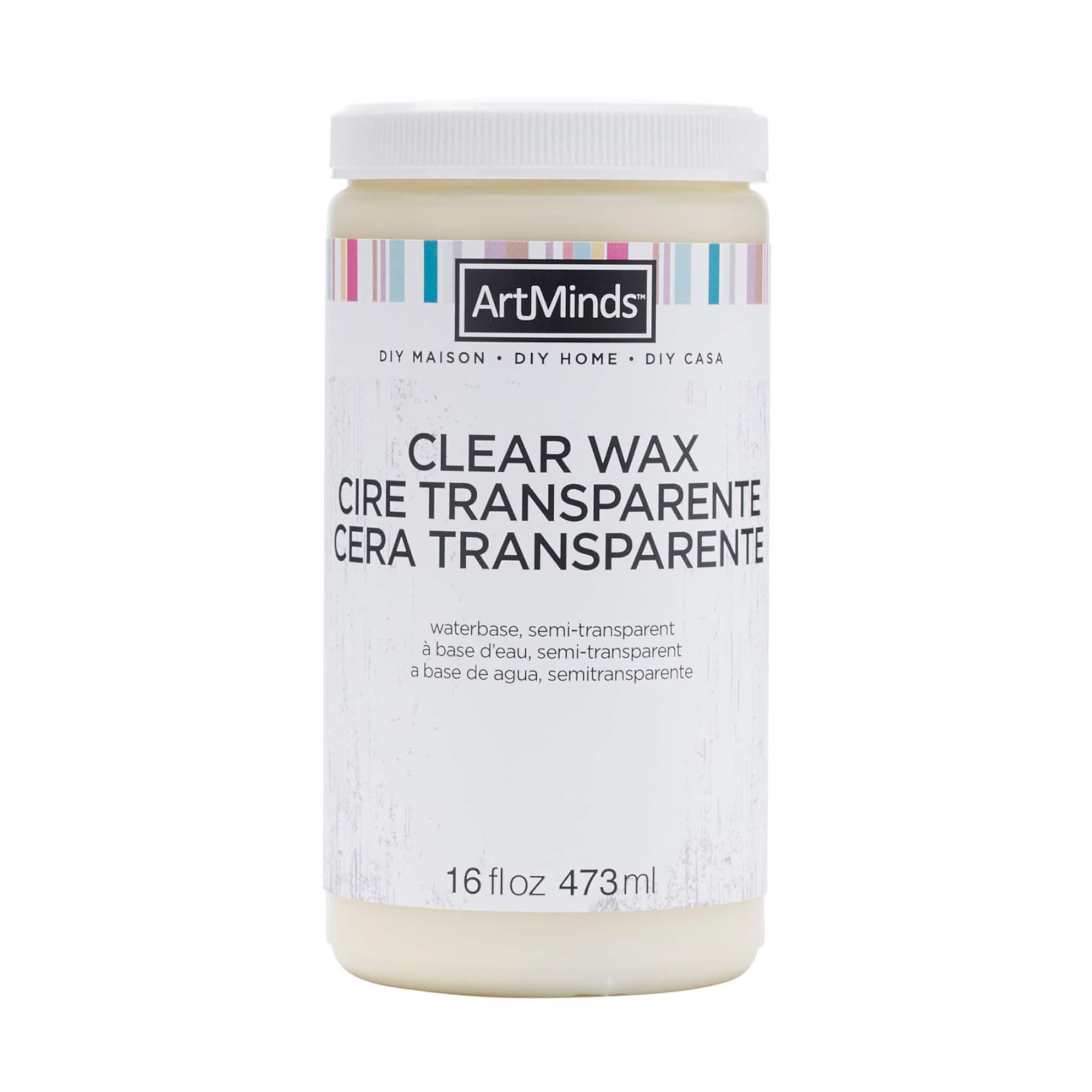 16oz. Clear DIY Home Wax by ArtMinds®